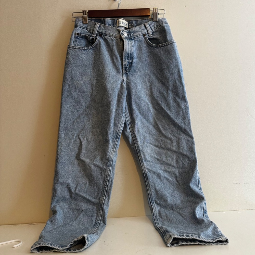 Gap Kids No 6 Loose Fit Jeans Vintage Y2K Baggy Blue Denim 100% Cotton